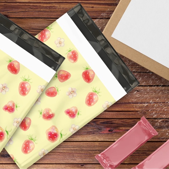 Strawberries Poly Mailer’s 10x13 Pack of 25 - Picture 9 of 9